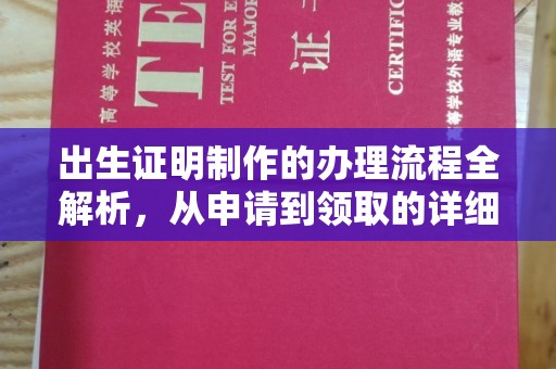 二连浩特出生证明制作的办理流程全解析，从申请到领取的详细指南